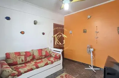 Apartamento A venda 1 Quarto Semimobiliado Tupi Praia Grande-SP