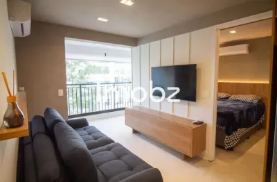 Apartamento com 1 quarto à venda na Avenida Padre Antônio José dos Santos, 42, Brooklin, São Paulo