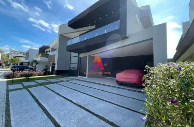 Casa em condomínio com 4 suítes à venda, 450 m² jardim do golfe - sj campos/sp