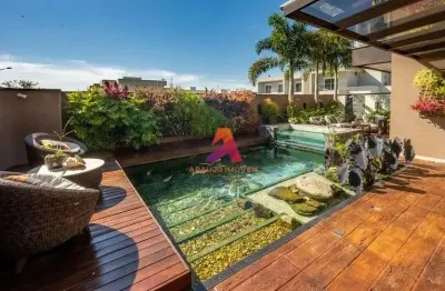 Casa em condomínio com 5 suítes à venda, 480 m² jardim do golfe - sj campos/sp