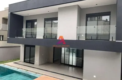 Casa alto padrão com 4 suítes e escritório à venda, 325 m² - alphaville sjc/sp