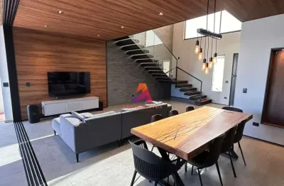 Sobrado exclusivo condomínio reserva rudá – arquitetura sofisticada.