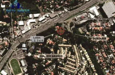 Terreno em condomínio fechado à venda na rua das amoreiras, vila vianna, cotia, 519 m2 por r$ 750.000