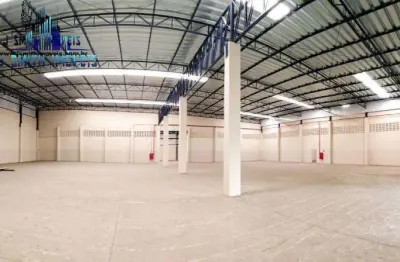 Galpão com renda. ac. 2.847m² para locação - taboão da serra.