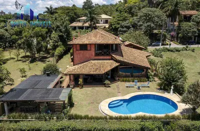 Mansão espetacular. adega, piscina com vista para o campo do golf club