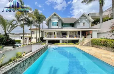 Casa maravilhosa, 4 suítes, piscina, gourmet - cond são paulo ii