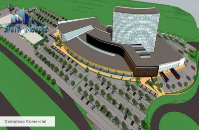 Área 303.920m² c/ projeto de complexo - shopping/hotel/salas/auto posto