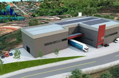 Galpão logístico, novo, ac. 3.356m² - rod. regis bittencourt.