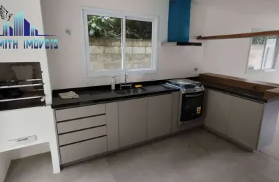 Casa 3 dorm 1 suite, isolada ,moderna, churrasqueira, quintal gramado amplo