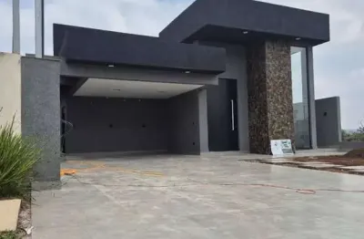 Casa nova, 3 suítes, área gourmet, piscina, residencial santa paula.