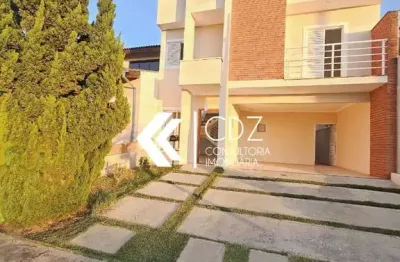Casa em condomínio fechado com 3 quartos para alugar no jardim novo horizonte, sorocaba  por r$ 3.950