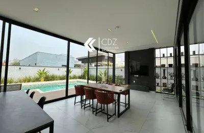 Casa em condomínio fechado com 3 quartos para alugar no alphaville nova esplanada, votorantim , 360 m2 por r$ 24.000