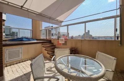 Cobertura com 3 quartos à venda na rua américo brasiliense, 1349, chácara santo antônio, são paulo por r$ 1.900.000