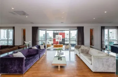 Apartamento com 4 quartos à venda na alameda dos tupiniquins, 426, moema, são paulo por r$ 7.590.000