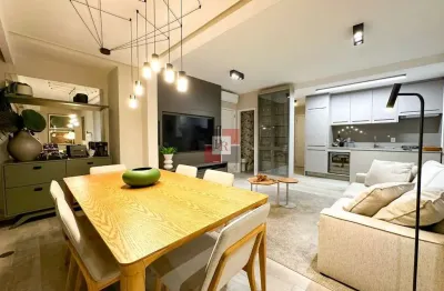Apartamento com 2 quartos à venda na avenida lavandisca, 627, moema, são paulo por r$ 1.790.000