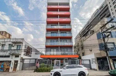 Apartamento de 01 dormitório com estacionamento rotativo, no bairro cidade baixa em porto alegre-rs.
