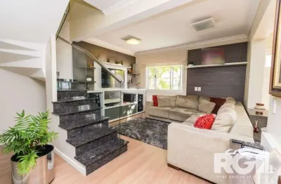 Casa em condomínio fechado com 4 quartos à venda na Rua Engenheiro Frederico Dahne, 255, Jardim Lindóia, Porto Alegre