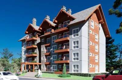 Apartamento com 1 quarto à venda na Rua Parobé Linha Nova, 650, Avenida Central, Gramado