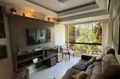 Apartamento mobiliado, 3 quartos, 1 vaga escriturada, elevador, infra - alto petrópolis