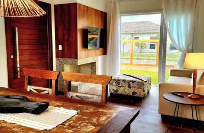 Casa terrea nova 2 dormitórios praia arroio teixeira, 1 suite, 88,93m²