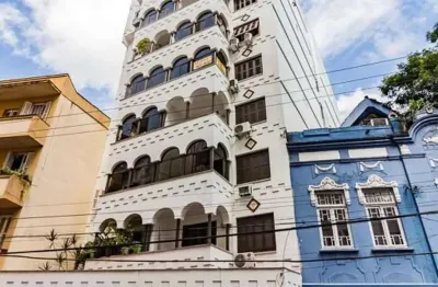 1 dormitório,andar alto,mobiliado, na rua sarmento leite,cidade baixa