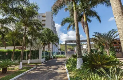 Apartamento com sacada linda vista morro santana com 1 vaga de garagem