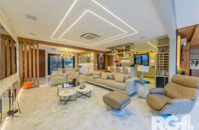 Espetacular residência mobiliada e decorada de alto luxo - elementos de altíssima qualidade tanto nas pedras quanto na marcenaria no buenavista condomínio parque em viamão.