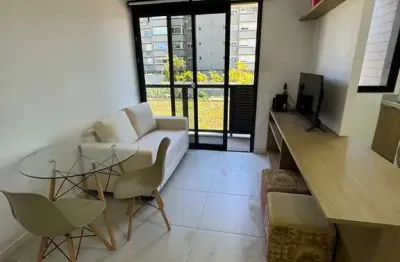 Apartamento de 42 m2 para alugar com 1 suíte, lavabo, churrasqueira e vaga no bairro boa vista em porto alegre.
