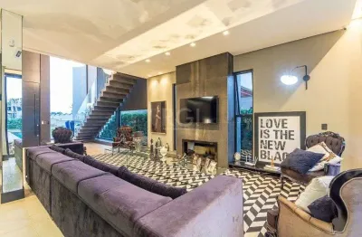 Casa condominio para venda - 350m², 4 dormitórios, sendo 4 suites, 4 vagas