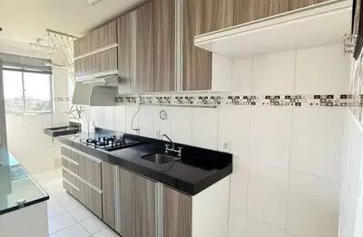 Apartamento 2 dormitórios com suíte semi mobiliado com vaga de garagem