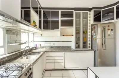 Lindo apartamento semi mobiliado à venda, 126 m² por r$ 620.000 - praia de belas - porto alegre/rs