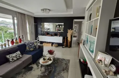 Apartamento mobiliado no Central Parque, 3 dormitorios sendo 1 suíte, banheiro social, lavabo, 114,00m² área privativa, 2 garagens