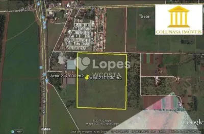 Área com 217.000 m², comercial para empreendimento, no bairro cascata, em paulínia - sp.