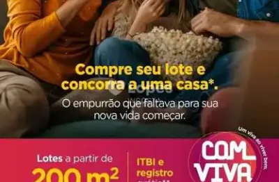 Lotes a partir de 200m² em bairro aberto inteligente paulínia