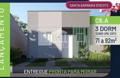 Casa em condomínio fechado com 3 quartos à venda no Jardim dos Manacás, Santa Bárbara D'Oeste 