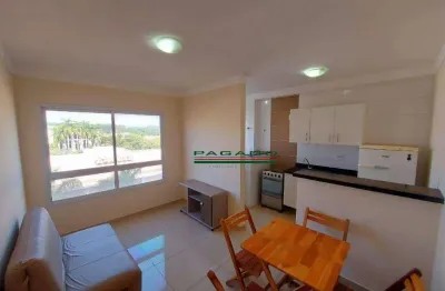 Apartamento com 1 dormitório para alugar, 37 m² por R$ 2.063,91/mês - Residencial Flórida - Ribeirão Preto/SP