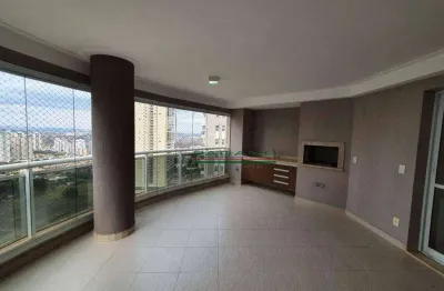 Apartamento com 4 dormitórios para alugar, 178 m² por r$ 8.426,00/mês - bosque das juritis - ribeirão preto/sp