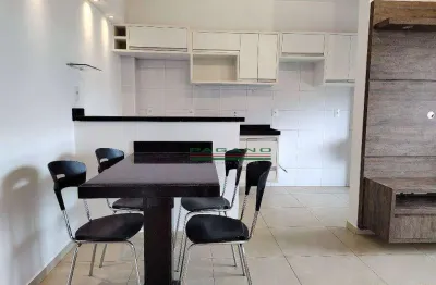 Apartamento com 1 dormitório, 45 m² - venda por r$ 330.000,00 ou aluguel por r$ 2.460,00/mês - residencial flórida - ribeirão preto/sp