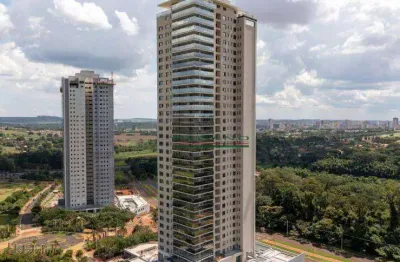 Apartamento com 4 dormitórios à venda, 376 m² por r$ 3.770.000,00 - jardim ilhas do sul - ribeirão preto/sp