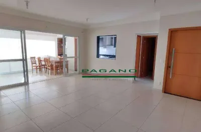 Apartamento com 3 dormitórios à venda, 144 m² - jardim botânico - ribeirão preto/sp