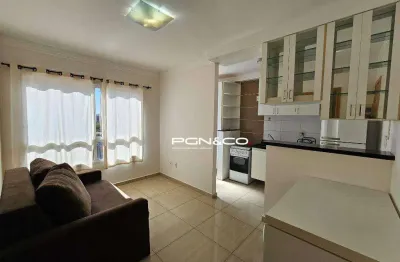 Apartamento com 1 dormitório para alugar, 37 m² por r$ 2.321,42/mês - residencial flórida - ribeirão preto/sp