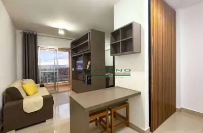 Apartamento com 1 dormitório para alugar, 56 m² por r$ 3.270,00/mês - ribeirânia - ribeirão preto/sp