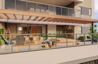 Apartamento garden à venda, 259 m² por r$ 2.200.000,00 - jardim ilhas do sul - ribeirão preto/sp