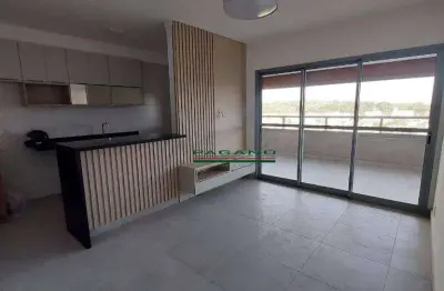Apartamento com 3 dormitórios para alugar, 132 m² por r$ 8.418,47/mês - jardim botânico - ribeirão preto/sp