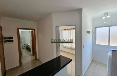 Apartamento com 1 dormitório para alugar, 37 m² por r$ 2.321,42/mês - residencial flórida - ribeirão preto/sp