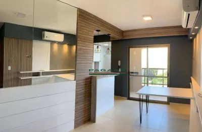 Apartamento com 2 dormitórios para alugar, 62 m² por r$ 3.585,00/mês - residencial flórida - ribeirão preto/sp