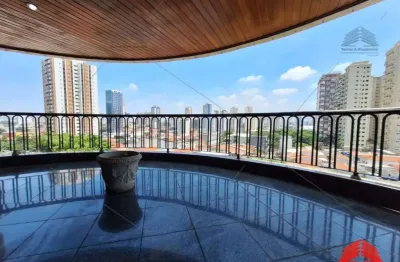 Apartamento á venda  Tatuapé, Rua Cantagalo, 4 dormitórios , 2 suítes, 1 apartamento por andar, 4 salas, sacada, armários planejados, 4 vagas.