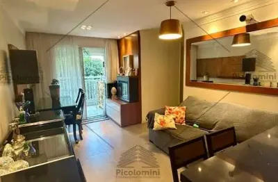 Apartamento à venda, 68 m², belenzinho, 03 quartos, 01 suíte, ampla sala 2 ambientes com sacada, cozinha americana, 1 vaga, portaria virtual.