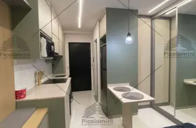 Studio para locação, 30 m², tatuapé, ao lado do metro carrão, mobiliado, andar alto,sacada envidraçada.