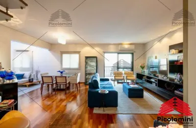 Cobertura estilo top house,175 m²,tatuapé,03 suites,03 salas,área gourmet espaçosa,sacada,cozinha planejada,ar condicionado,03 vagas com depósito.